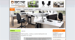 Desktop Screenshot of decor-muebles.com